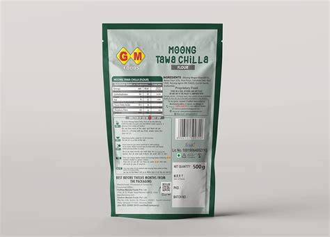 GM FOODS Moong Tawa Chilla 400g (Pack of 3pcs) – Fetch N Buy