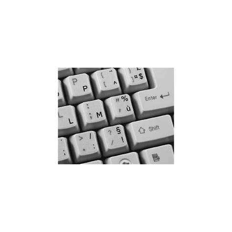 4Keyboard French AZERTY Keyboard Decals ON Transparent India | Ubuy