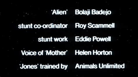 Image result for Alien 1979 End Credits