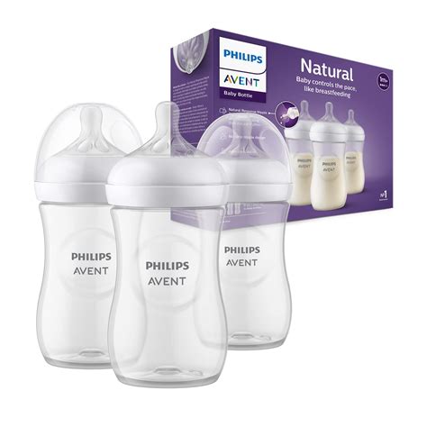 Buy AVENT Philips Natural Response Baby Bottle By Fratelli - 260Ml Pack ...