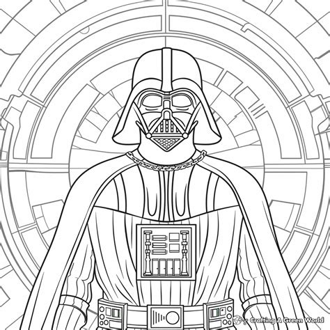 Darth Vader Coloring Pages - Free & Printable!