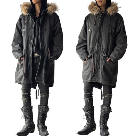 ♾️DATCH♾️ Military design duck ground mods coat | ELCASION/ELCA