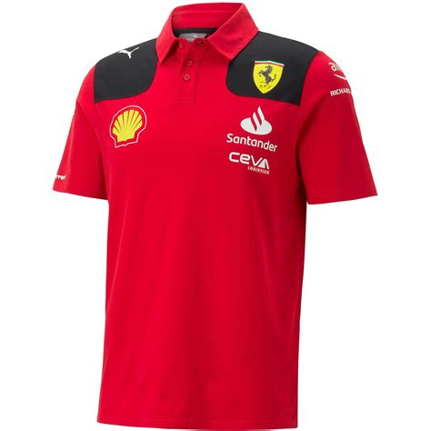 Scuderia Ferrari F1 Men's 2023 Team Polo Shirt - XL | Ferrari ...