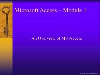 Image result for MS Access Writing a Module