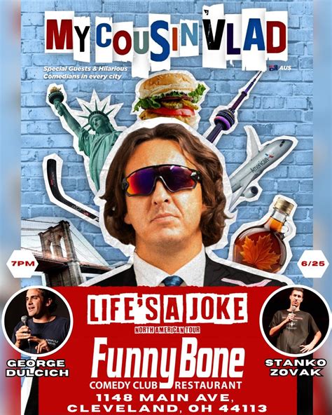 Balkan Comedy Night presents My Cousin Vlad, Cleveland Funny Bone, 25 ...