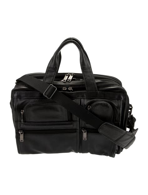 Tumi Leather Weekender Bag - Brown Carry-Ons, Luggage - TMI56451 | The ...