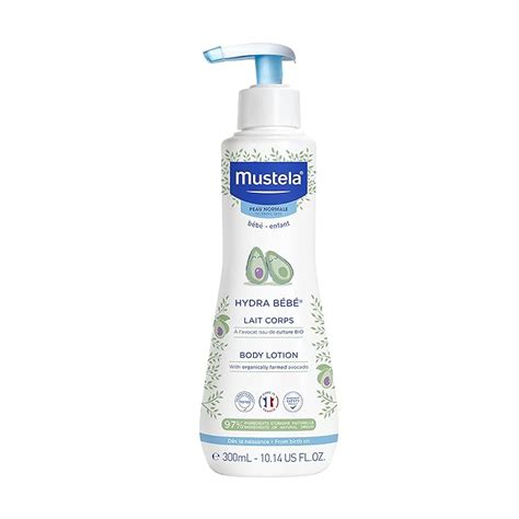 Buy Mustela Hydra Bebe Body Lotion, White, Avocado, 300 ml Online at ...