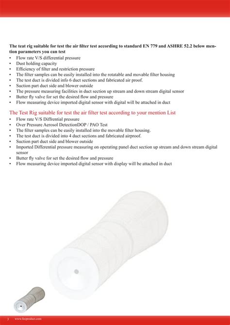 Image result for HEPA Filter Test