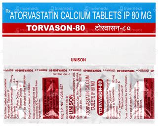 Torvason 80 Tablet: Uses, Side Effects, Price & Substitutes