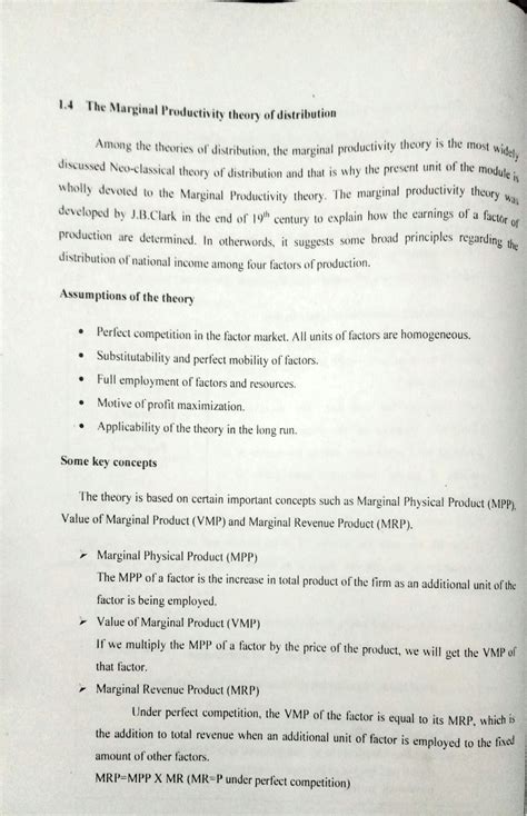 Image result for Marginal Productivity Theory Explained