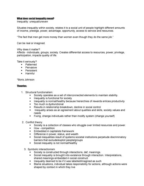 Image result for Social Inequality Explained