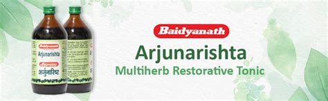 Baidyanath Asli Ayurved Arjunarishta 450ml (Pack of 2) - Herbal Tonic ...