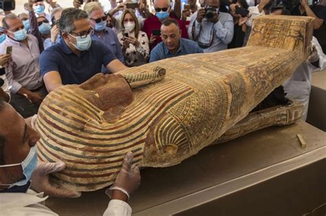 59 Well-Preserved Coffins Unearthed In Egypt