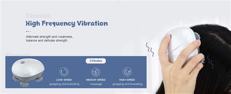 Elosnoc Electric Head,Scalp Massager | Advance Red Light Therapy for ...