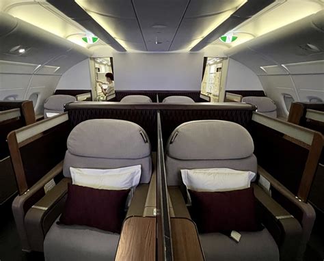 Qatar A380 Business Class 的图像结果
