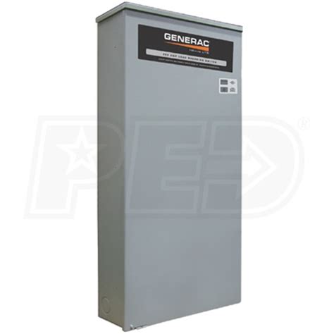 Generac Guardian RTSJ200A3-SD Generac Nexus LTS 200-Amp ATS w/ Load ...