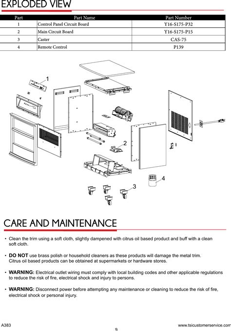 Twin Star Electric Fireplace Model 23ef003gra – Fireplace Guide by Linda