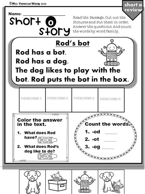 Short Vowel O Worksheet - Worksheets Library