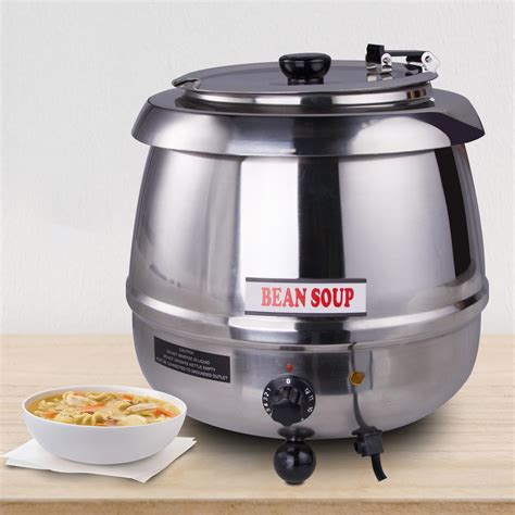 EasyRose 11 Qt Soup Warmers Commercial Soup Kettle Warmer Food Warmer – Hakka Brothers Corp