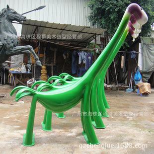 定制玻璃钢仿真动物仿真彩绘大象雕塑广场公园游乐园 - 玻璃钢工艺品 - 金和定制