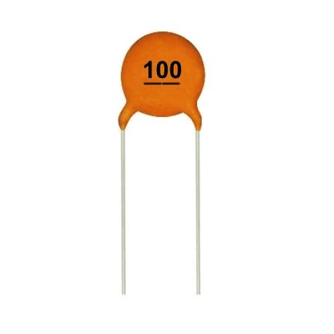 100pF 50V Ceramic Capacitor - 5 Pieces pack buy online at Best Price ...