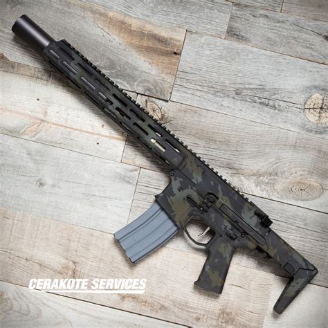 Q Honey Badger SD Black MultiCam - Cerakote Services