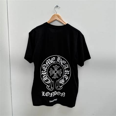 Chrome Hearts London Black T-Shirt (Size L) – Curated by Charbel