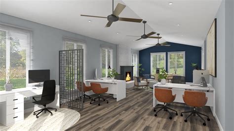 Leasing Office Design Renderings Clubhouse Apartment Office Design ...