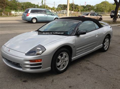 2001 Mitsubishi Eclipse Spyder Gt Convertible