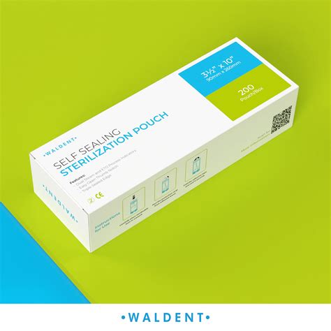 Waldent Self-Seal Sterilization Pouchs – Waldent.com