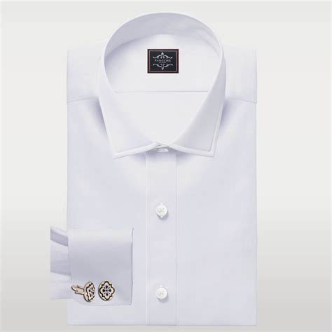 White Mens Dress Shirts | White Dress Shirts Luxury Custom Made Shirts ...
