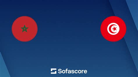 Morocco vs Tunisia live score, H2H and lineups | Sofascore
