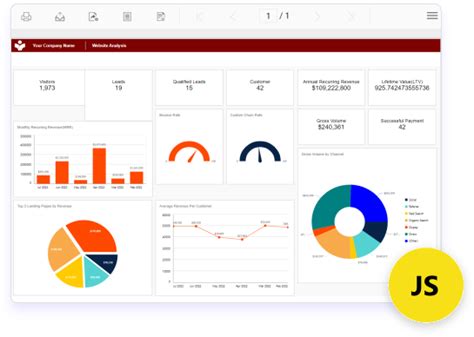 Image result for JavaScript Code to View Report