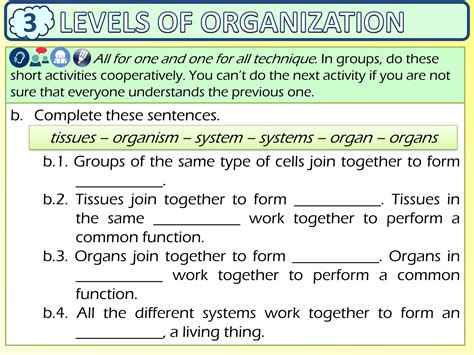 Presentation - The Organization of Living Things | PDF