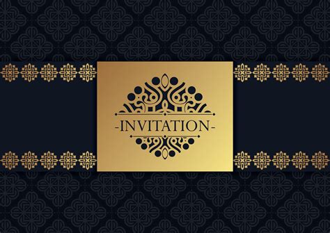 luxury invitation background style ornamental pattern 36003341 Vector ...