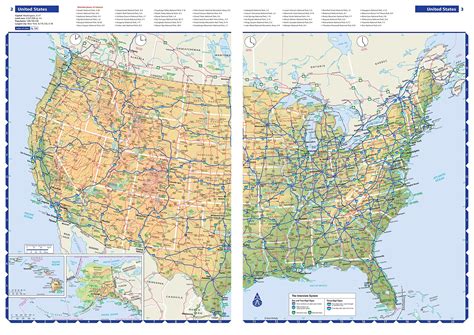 Map Of Usa Road Atlas ~ BEPOETHIC