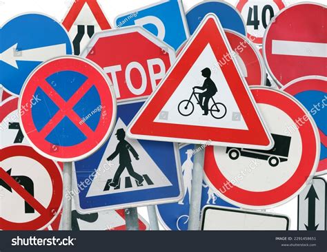 Individual Road Signs With Names