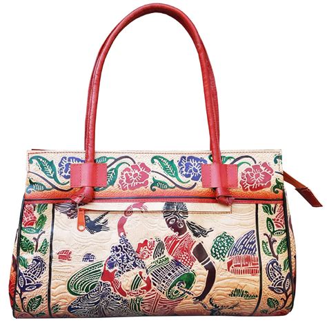 Buy Ananya Leather Handicraft Shantiniketan Genuine Leather Traditional ...