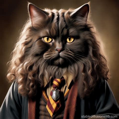 Hagrid's Cat in Harry Potter | Stable Diffusion Online