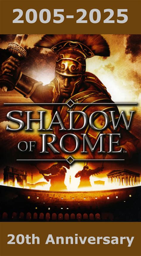 Shadow of Rome 20th Anniversary by ToonGamer23 on DeviantArt