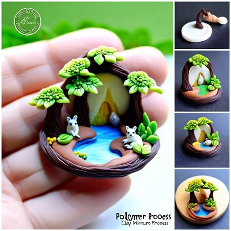Polymer Clay Crafts 的图像结果