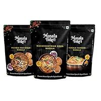 Masala Tokri |Combo Pack of Pav Bhaji Masala |Goda Masala | Sambar ...