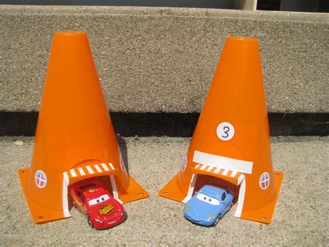 Mattel disney pixar cars d23 expo cozy cone alarm display unboxing ...