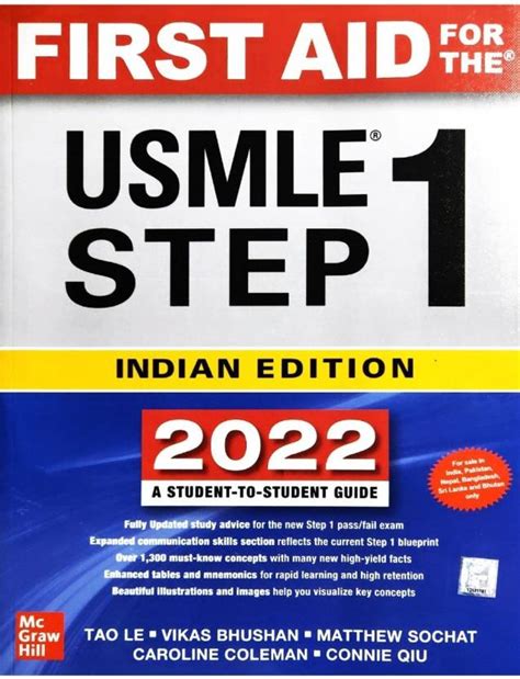 First Aid USMLE Step 1 2022 INDIAN EDITION: Buy First Aid USMLE Step 1 ...