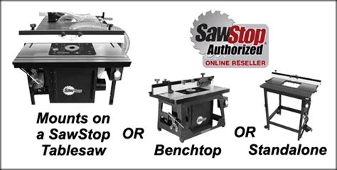 Image result for SawStop Router Table Extension Compatible Routers