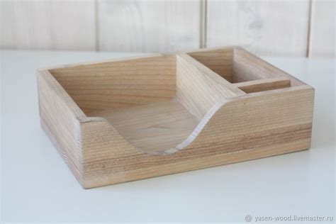Wooden Tissue & Napkin Holder With Salt Pepper Sprinkler Organizer ( W ...