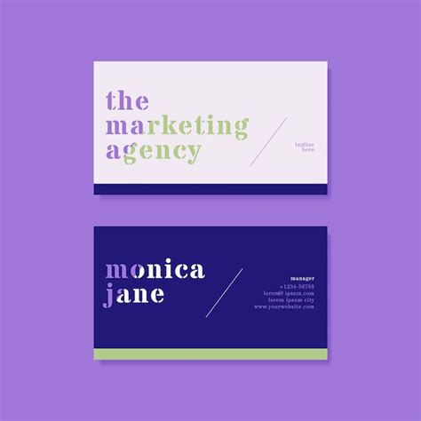 Business Card Template Free Download 的图像结果