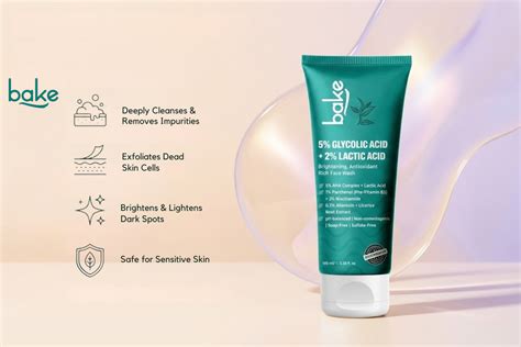 5% Glycolic Acid + 2% Lactic Acid Daily Face Wash: The Gentle Way to B