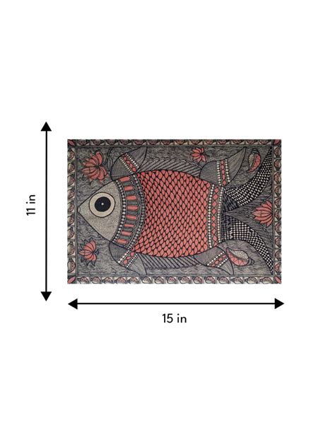 FISH designs in madhubani artwork Online