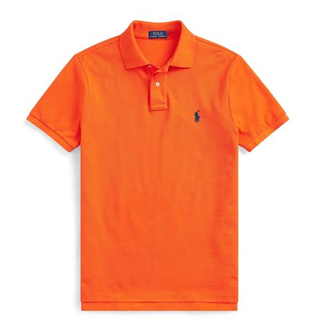 Buy Men Orange Polos Online - 979750 | The Collective